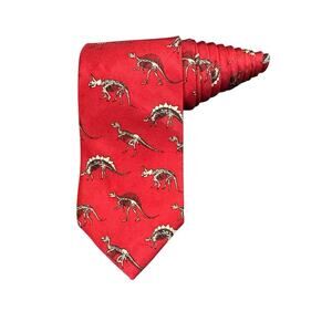 Anatomical Chart Co Dinosaurs Skeleton Tyrannosaurus Rex Novelty Necktie